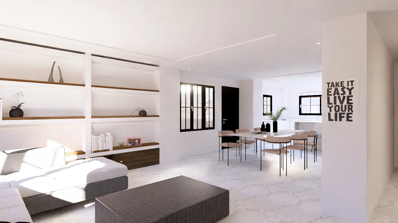Proyecto Tatiana · render interior