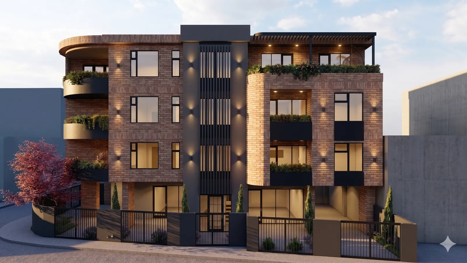 Edificio Valarezo · render de entrega